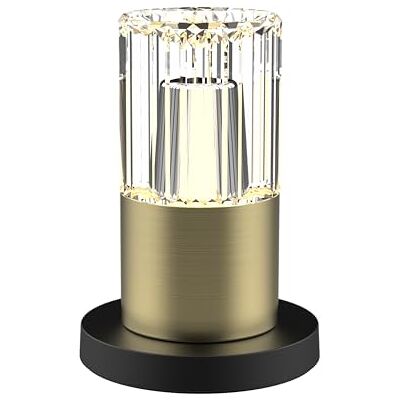 BOLD Kristy Akku Tischleuchte Dimmbar Messing Kabellose LED Lampe IP44 BOLD Kristy Akku Tischleuchte Dimmbar Messing Kabellose LED Lampe IP44