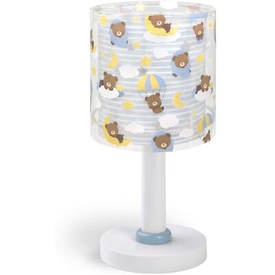Dalber Kinder Tischlampe Nachttischlampe Nachtlicht Baby Teddy Blaue Bären Tiere, 41571T, G4-4W LED Glühbirne enthalten, Blau Dalber Kinder Tischlampe Nachttischlampe Nachtlicht Baby Teddy Blaue Bären Tiere, 41571T, G4-4W LED Glühbirne enthalten, Blau
