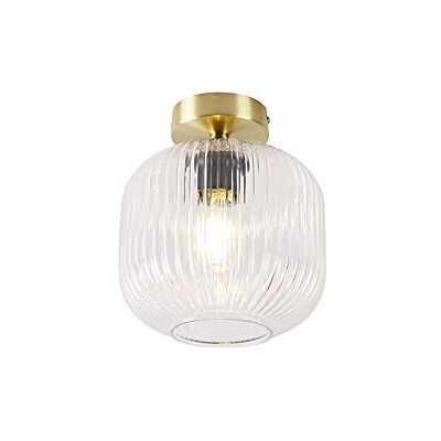 QAZQA KAREL Art Deco Deckenlampe - Gold Messing QAZQA KAREL Art Deco Deckenlampe - Gold Messing