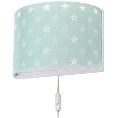 Dalber kinder Wandlampe, Kinderlampe Wandleuchte Sterne Stars Grün Dalber kinder Wandlampe, Kinderlampe Wandleuchte Sterne Stars Grün