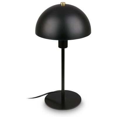BRILONER Nachttischlampe mit Kabelschalter, E14 Fassung, Tischlampe, Lampe, Schreibtischlampe, Tischleuchte, Bürolampe, Leselampe Bett, Leselicht, 18 x 35 cm (DxH), Schwarz BRILONER Nachttischlampe mit Kabelschalter, E14 Fassung, Tischlampe, Lampe, Schreibtischlampe, Tischleuchte, Bürolampe, Leselampe Bett, Leselicht, 18 x 35 cm (DxH), Schwarz