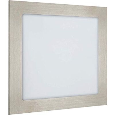 Maxkomfort LED Panel Einbaustrahler Flach Edelstahl-Optik 18W Warmweiß Eckig Spot Einbauspot Deckenleuchte Deckenlampe Lampe Leuchte Maxkomfort LED Panel Einbaustrahler Flach Edelstahl-Optik 18W Warmweiß Eckig Spot Einbauspot Deckenleuchte Deckenlampe Lampe Leuchte