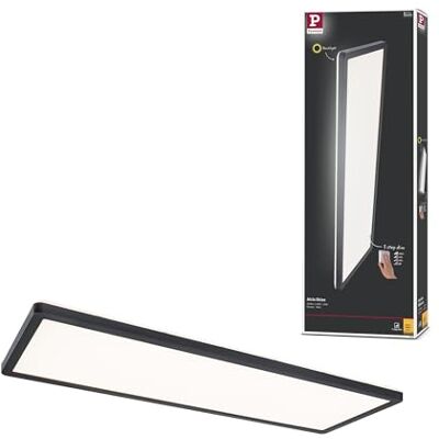 Paulmann 71003 LED Panel Atria Shine 3-Step-Dim eckig Dimmbar Warmweiß Lichtpanel Kunststoff Deckenpanel 3000 K, Schwarz, Incl. 1x22 W, 580 x 200 mm Paulmann 71003 LED Panel Atria Shine 3-Step-Dim eckig Dimmbar Warmweiß Lichtpanel Kunststoff Deckenpanel 3000 K, Schwarz, Incl. 1x22 W, 580 x 200 mm