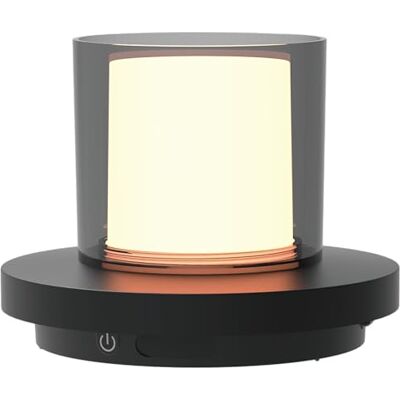 BOLD Solar Tischleuchte 2-in-1 Dimmbare LED Solarlampe für Außen, Schwarz BOLD Solar Tischleuchte 2-in-1 Dimmbare LED Solarlampe für Außen, Schwarz