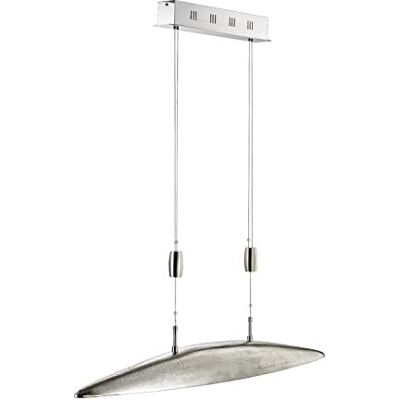 Fischer & Honsel Pendelleuchte Colmar Nickelfarben Matt Höhenverstellbar Stufenlos Dimmbar Farbtemperatureinstellung 5x LED 5 Watt, 2700/3350/ 4000 Kelvin, 3000 Lumen EEG: F Fischer & Honsel Pendelleuchte Colmar Nickelfarben Matt Höhenverstellbar Stufenlos Dimmbar Farbtemperatureinstellung 5x LED 5 Watt, 2700/3350/ 4000 Kelvin, 3000 Lumen EEG: F