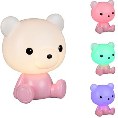 RL LIVE YOUR LIGHT Reality Leuchten LED Kinder Tischleuchte Cutie R57991193, Kunststoff pink, inkl. 0.3 Watt RGB LED, Farbwechsel RL LIVE YOUR LIGHT Reality Leuchten LED Kinder Tischleuchte Cutie R57991193, Kunststoff pink, inkl. 0.3 Watt RGB LED, Farbwechsel