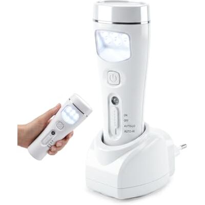 Klarlight Wiederaufladbare Nachtlicht mit Lichtsensor, Taschenlampe Nachtlicht Notlicht, Nachtleuchte Taschenlampe Arbeitsleuchte für Flur, Treppe, Schlafzimmer, 1 Stück Klarlight Wiederaufladbare Nachtlicht mit Lichtsensor, Taschenlampe Nachtlicht Notlicht, Nachtleuchte Taschenlampe Arbeitsleuchte für Flur, Treppe, Schlafzimmer, 1 Stück