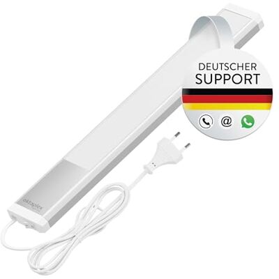 Oktaplex lighting Oktaplex Riva LED Unterschrankleuchte 40cm neutralweiß 475lm 6W 230V mit Schalter Küche Küchenbeleuchtung Unterbaulampe silber Oktaplex lighting Oktaplex Riva LED Unterschrankleuchte 40cm neutralweiß 475lm 6W 230V mit Schalter Küche Küchenbeleuchtung Unterbaulampe silber