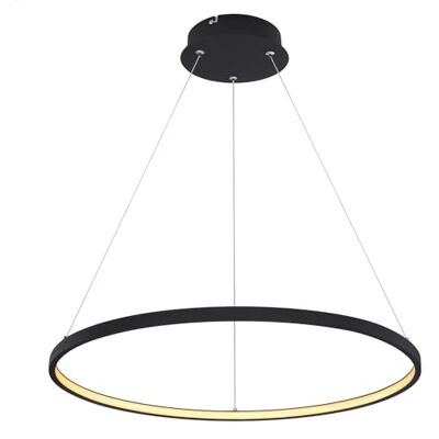 INNOVATE LED Pendelleuchte Ring 60cm 29W Kreis Hängeleuchte schwarz Runde Hängelampe Aluminium 3000K warmweiß Design Esszimmerlampe 1300 Lumen 1,2m Deckenleuchte Wohnzimmer Pendellampe INNOVATE LED Pendelleuchte Ring 60cm 29W Kreis Hängeleuchte schwarz Runde Hängelampe Aluminium 3000K warmweiß Design Esszimmerlampe 1300 Lumen 1,2m Deckenleuchte Wohnzimmer Pendellampe