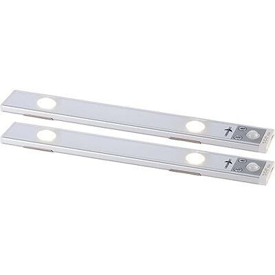 Lunartec Unterbaulampe: 2er-Set Akku-LED-Unterbauleuchten, CCT, 70 lm, Bewegungssensor (Küchenlicht, Unterbauleuchte LED Küche Akku, Kfz) Lunartec Unterbaulampe: 2er-Set Akku-LED-Unterbauleuchten, CCT, 70 lm, Bewegungssensor (Küchenlicht, Unterbauleuchte LED Küche Akku, Kfz)