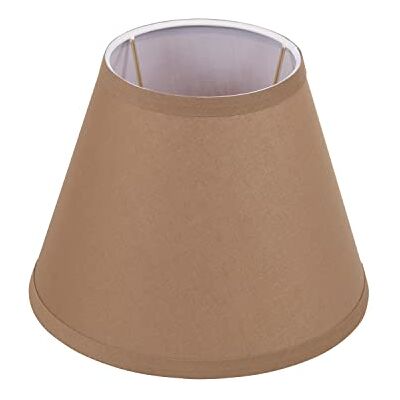 Creative 56001 Übergangslampenschirm in Empire-Form, UNO-Bau-Lampenschirm in Sienna-Braun, 22,9 cm breit (12,7 x 22,9 x 17,8 cm) Creative 56001 Übergangslampenschirm in Empire-Form, UNO-Bau-Lampenschirm in Sienna-Braun, 22,9 cm breit (12,7 x 22,9 x 17,8 cm)
