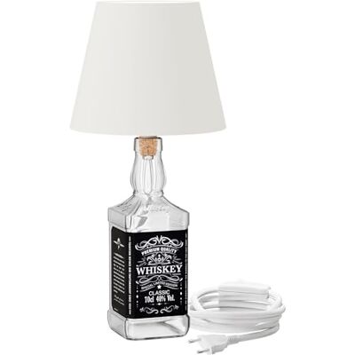 ledscom.de Tischlampe FLAKO, Textilkabel weiß, Lampenschirm weiß ledscom.de Tischlampe FLAKO, Textilkabel weiß, Lampenschirm weiß