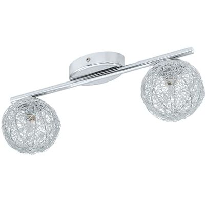EGLO Deckenlampe Prodo, Deckenstrahler, Spot Deckenleuchte, Stahl in chrom EGLO Deckenlampe Prodo, Deckenstrahler, Spot Deckenleuchte, Stahl in chrom