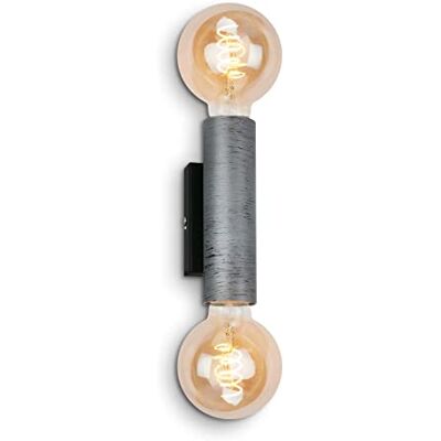 BRILONER Retro Wandleuchte - E27, 16cm, Max 10W, Antik Silber BRILONER Retro Wandleuchte - E27, 16cm, Max 10W, Antik Silber