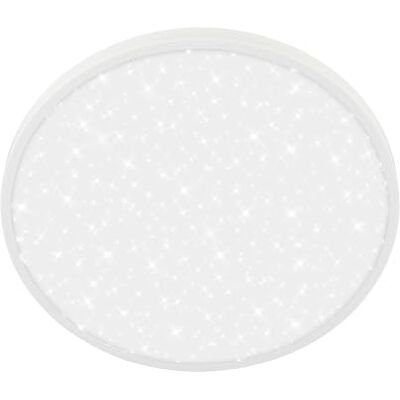 BRILONER LED Deckenlampe mit Dekorblende, Sternenhimmel, neutralweiße Lichtfarbe, LED Lampe, Deckenleuchte, Wohnzimmerlampe, Küchenlampe, Deckenbeleuchtung, Flurlampe, 33 x 6 cm (DxH), Weiß BRILONER LED Deckenlampe mit Dekorblende, Sternenhimmel, neutralweiße Lichtfarbe, LED Lampe, Deckenleuchte, Wohnzimmerlampe, Küchenlampe, Deckenbeleuchtung, Flurlampe, 33 x 6 cm (DxH), Weiß