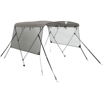 vidaXL 3-Bogen Bimini-Top mit Mesh-Seitenwänden - Bootsverdeck vidaXL 3-Bogen Bimini-Top mit Mesh-Seitenwänden - Bootsverdeck