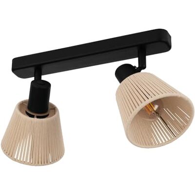 EGLO Deckenlampe 2-flammig Seagard, Deckenstrahler Wohnzimmer EGLO Deckenlampe 2-flammig Seagard, Deckenstrahler Wohnzimmer