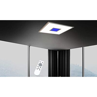 Trango 3027 Deckenlampe 24 Watt LED Modul Panel 2400 Lumen *MO* stufenlos dimmbar & Lichtfarbe steuerbar mit Fernbedienung von 3000K-6000K & integrierter Farbwechsel Ambiente Deckenpanel Deckenleuchte Trango 3027 Deckenlampe 24 Watt LED Modul Panel 2400 Lumen *MO* stufenlos dimmbar & Lichtfarbe steuerbar mit Fernbedienung von 3000K-6000K & integrierter Farbwechsel Ambiente Deckenpanel Deckenleuchte