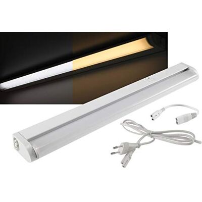 ChiliTec LED Unterbauleuchte Küchenleuchte 36cm 5Watt 414 Lumen Lichtfarbe Weiß Warmweiß einstellbar Lichtleiste für Küche Bad Büro Regal Schwenkbar Neigbar ChiliTec LED Unterbauleuchte Küchenleuchte 36cm 5Watt 414 Lumen Lichtfarbe Weiß Warmweiß einstellbar Lichtleiste für Küche Bad Büro Regal Schwenkbar Neigbar