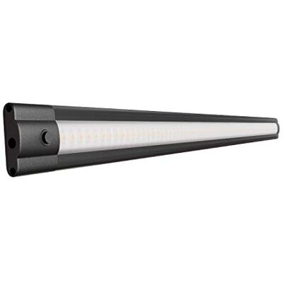 ledscom.de LED Unterbauleuchte SIRIS schwarz matt, weiß, 4100 K, flach, 50 cm, 655 lm, 6,9 W, 24V DC, Schalter, Stecksystem ATOM, IP20, Netzteil erforderlich (nicht enthalten) ledscom.de LED Unterbauleuchte SIRIS schwarz matt, weiß, 4100 K, flach, 50 cm, 655 lm, 6,9 W, 24V DC, Schalter, Stecksystem ATOM, IP20, Netzteil erforderlich (nicht enthalten)