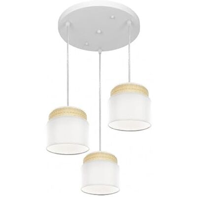 Zarivy Deckenleuchte Kandy 3 x e27 in elegantem Natur- und Weiß-Finish, Maße 39 x 39 cm, ideal für die Beleuchtung jedes Raums mit zeitgenössischem Stil. Perfekt für Ihr Zuhause. Zarivy Deckenleuchte Kandy 3 x e27 in elegantem Natur- und Weiß-Finish, Maße 39 x 39 cm, ideal für die Beleuchtung jedes Raums mit zeitgenössischem Stil. Perfekt für Ihr Zuhause.