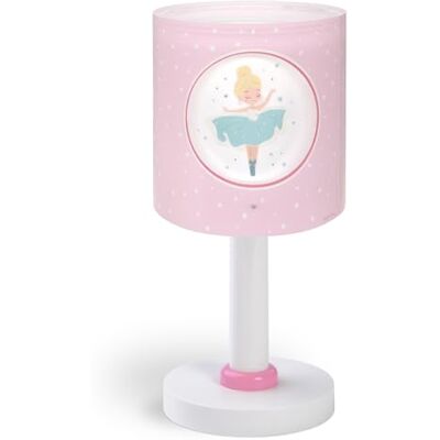 Dalber Kinder Tischlampe Nachttischlampe Nachtlicht Princess Dance Ballerina, 60911, G4-4W LED Glühbirne enthalten, Rosa Dalber Kinder Tischlampe Nachttischlampe Nachtlicht Princess Dance Ballerina, 60911, G4-4W LED Glühbirne enthalten, Rosa