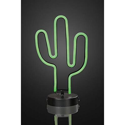 hellum Neon Kaktus Lampe für innen, batteriebetriebene LED Kaktus Lampe Schreibtisch Deko mit 126 grünen LED, 29 x 19 cm, LED Kaktus batteriebetrieben für innen (3x AA nicht inklusive) 522983 hellum Neon Kaktus Lampe für innen, batteriebetriebene LED Kaktus Lampe Schreibtisch Deko mit 126 grünen LED, 29 x 19 cm, LED Kaktus batteriebetrieben für innen (3x AA nicht inklusive) 522983