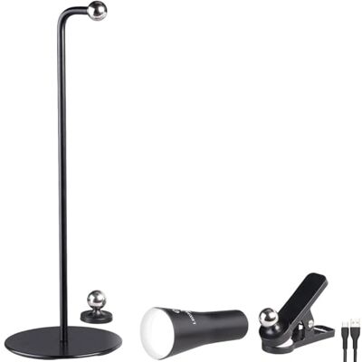 Lunartec Multifunktionslampe: 4in1-Akku-Tisch-, Wand-, Klemm- & Taschenlampe, 3 Leuchtmodi, schwarz (Leselampe Wand, Schreibtischlampe & Klemmlampe, Bett) Lunartec Multifunktionslampe: 4in1-Akku-Tisch-, Wand-, Klemm- & Taschenlampe, 3 Leuchtmodi, schwarz (Leselampe Wand, Schreibtischlampe & Klemmlampe, Bett)
