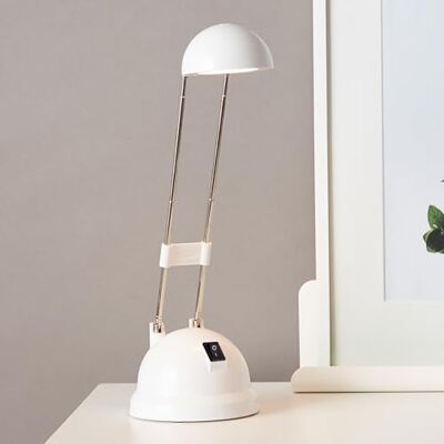 Lightbox LED Schreibtischlampe mit warmweißem Licht schwenkbare weiße LED Schreibtischlampe mit warmweißem Licht schwenkbare Tischleuchte mit Kippschalter Kunststoff/Metall Weiß 44cm Lightbox LED Schreibtischlampe mit warmweißem Licht schwenkbare weiße LED Schreibtischlampe mit warmweißem Licht schwenkbare Tischleuchte mit Kippschalter Kunststoff/Metall Weiß 44cm