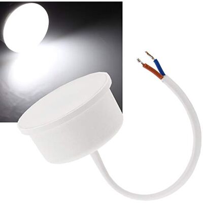 ChiliTec LED Modul Ersatz für GU10 230V 6,7Watt 580Lumen Ø50x24mm neutralweiß Flacher Leuchtmittelersatz für Einbaustrahler Deckenspots Einbauleuchten 120° ChiliTec LED Modul Ersatz für GU10 230V 6,7Watt 580Lumen Ø50x24mm neutralweiß Flacher Leuchtmittelersatz für Einbaustrahler Deckenspots Einbauleuchten 120°