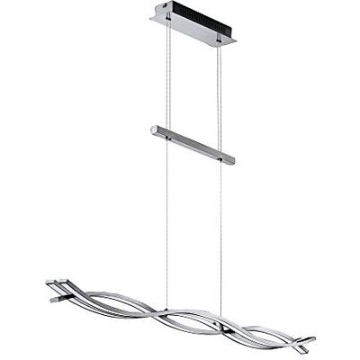 BRILONER Leuchten LED Pendelleuchte, Pendellampe dimmbar via Wandschalter, 1890 Lumen, 6 W, Aluminium BRILONER Leuchten LED Pendelleuchte, Pendellampe dimmbar via Wandschalter, 1890 Lumen, 6 W, Aluminium