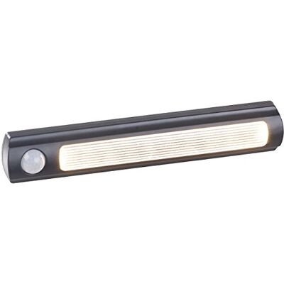 Luminea Schranklampe Batterie: Batterie-LED-Schrankleuchte, PIR- & Lichtsensor, 0,6 W, 25 Lm, 3000 K (Schrankbeleuchtung, LED Schrankbeleuchtung, Leisten) Luminea Schranklampe Batterie: Batterie-LED-Schrankleuchte, PIR- & Lichtsensor, 0,6 W, 25 Lm, 3000 K (Schrankbeleuchtung, LED Schrankbeleuchtung, Leisten)