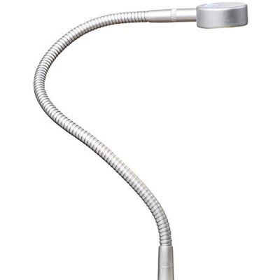 kalb Material für Möbel LED Bettleuchte Leseleuchte Bettlampe Flexleuchte chrom silbergrau Touch Schalt, Farbe:silbergrau/alu eloxiert, Größe:1er Set kalb Material für Möbel LED Bettleuchte Leseleuchte Bettlampe Flexleuchte chrom silbergrau Touch Schalt, Farbe:silbergrau/alu eloxiert, Größe:1er Set