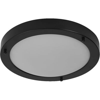 Osram CLASSIC ROUND Badezimmer-Deckenleuchte 280mm, E27 Bathroom Ceiling, Bathroom Lighting, Schwarz, 310 mm dia, 1-Pack Osram CLASSIC ROUND Badezimmer-Deckenleuchte 280mm, E27 Bathroom Ceiling, Bathroom Lighting, Schwarz, 310 mm dia, 1-Pack