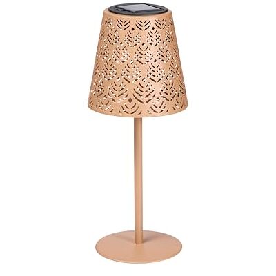 Northpoint LED Solar Metal Tischleuchte Dekolampe Dämmerungssensor Schattenspiel orientalisch fuchsrot Northpoint LED Solar Metal Tischleuchte Dekolampe Dämmerungssensor Schattenspiel orientalisch fuchsrot