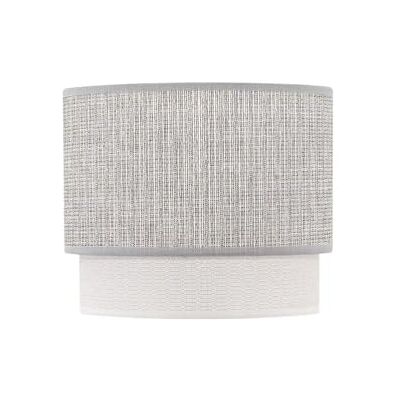PRENDELUZ Tischlampe, Grau/Weiß, Maße 18 D x 16 D x 15 H, ideal für dekorative Beleuchtung in Häusern und Büros. PRENDELUZ Tischlampe, Grau/Weiß, Maße 18 D x 16 D x 15 H, ideal für dekorative Beleuchtung in Häusern und Büros.