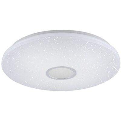 LeuchtenDirekt LED Deckenleuchte Sternenhimmel-Optik rund 59cm CCT warmweiß kaltweiß dimmbar, Nachtlicht, Timer & Memory-Funktion, Farbtemperatursteuerung warmweiß-kaltweiß, Fernbedienung LeuchtenDirekt LED Deckenleuchte Sternenhimmel-Optik rund 59cm CCT warmweiß kaltweiß dimmbar, Nachtlicht, Timer & Memory-Funktion, Farbtemperatursteuerung warmweiß-kaltweiß, Fernbedienung