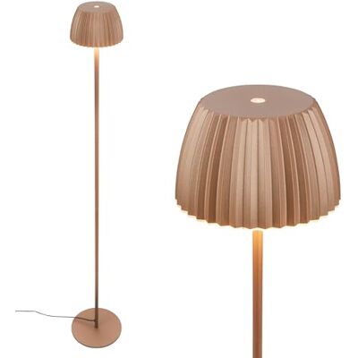BRILONER LED Stehlampe mit Touch, dimmbar, Lichtkante, warmweißes Licht, Leselampe, Wohnzimmerlampe, Schlafzimmer Deko, Deckenfluter, Standleuchte, Stehleuchte, 19x124 cm, Coffee BRILONER LED Stehlampe mit Touch, dimmbar, Lichtkante, warmweißes Licht, Leselampe, Wohnzimmerlampe, Schlafzimmer Deko, Deckenfluter, Standleuchte, Stehleuchte, 19x124 cm, Coffee