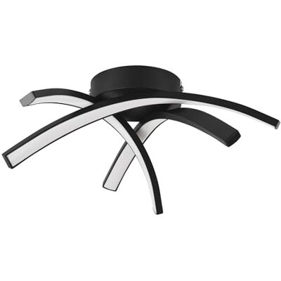 EGLO LED Deckenlampe Destro-E, Deckenleuchte Stäbe, Lampe Decke Wohnzimmer EGLO LED Deckenlampe Destro-E, Deckenleuchte Stäbe, Lampe Decke Wohnzimmer