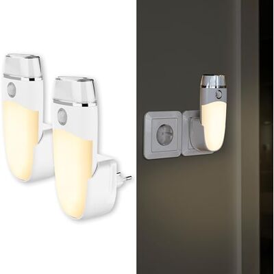 Northpoint LED Orientierungsleuchte 2er-Set mit Bewegungsmelder – Nachtlicht mit Induktionsladung, Taschenlampenfunktion, Dämmerungssensor & Notlicht – auch als mobile Leuchte nutzbar Northpoint LED Orientierungsleuchte 2er-Set mit Bewegungsmelder – Nachtlicht mit Induktionsladung, Taschenlampenfunktion, Dämmerungssensor & Notlicht – auch als mobile Leuchte nutzbar