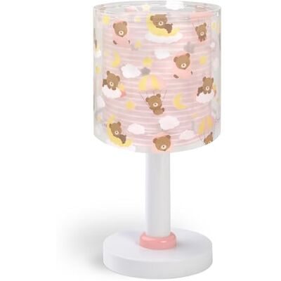 Dalber Kinder Tischlampe Baby Teddy Rosa Bären Tiere 41571S G4 LED Dalber Kinder Tischlampe Baby Teddy Rosa Bären Tiere 41571S G4 LED
