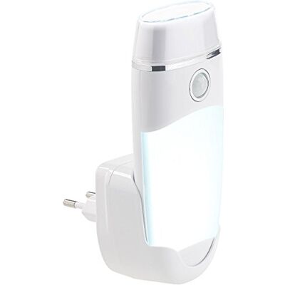 Lunartec Steckdosenlampe: 4in1-Multifunktions-Leuchte & Nachtlicht mit Akku & Induktions-Ladung (Steckdosenlampe Nachtlicht, Akkubetrieb, Batterieleuchte mit Bewegungsmelder) Lunartec Steckdosenlampe: 4in1-Multifunktions-Leuchte & Nachtlicht mit Akku & Induktions-Ladung (Steckdosenlampe Nachtlicht, Akkubetrieb, Batterieleuchte mit Bewegungsmelder)