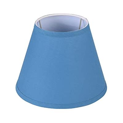 Creative 58914 Übergangslampenschirm in Empire-Form, UNO-Bau-Lampenschirm in Celadonblau, 22,9 cm breit (12,7 x 22,9 x 17,8 cm) Creative 58914 Übergangslampenschirm in Empire-Form, UNO-Bau-Lampenschirm in Celadonblau, 22,9 cm breit (12,7 x 22,9 x 17,8 cm)