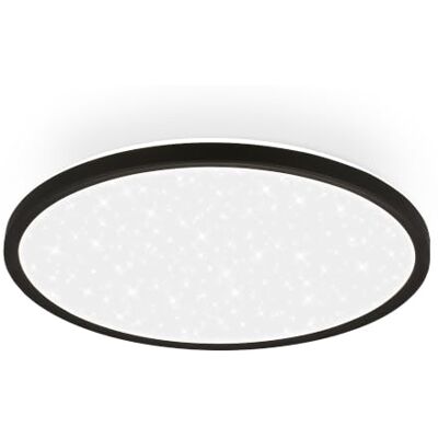 BRILONER LED Panel Backlight Sternenhimmel Neutralweiß 30x4 cm Schwarz 18W 2400lm Deckenlampe LED Lampe Deckenleuchte Wohnzimmerlampe Küchenlampe Deckenlampe Schlafzimmer BRILONER LED Panel Backlight Sternenhimmel Neutralweiß 30x4 cm Schwarz 18W 2400lm Deckenlampe LED Lampe Deckenleuchte Wohnzimmerlampe Küchenlampe Deckenlampe Schlafzimmer