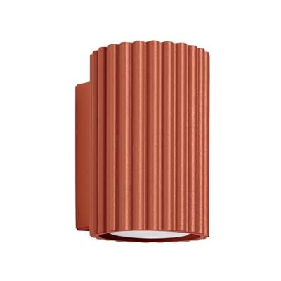 Sollux Lighting Karbon Wandleuchte - 10cm Rot Oker - Wandlampe Sollux Lighting Karbon Wandleuchte - 10cm Rot Oker - Wandlampe