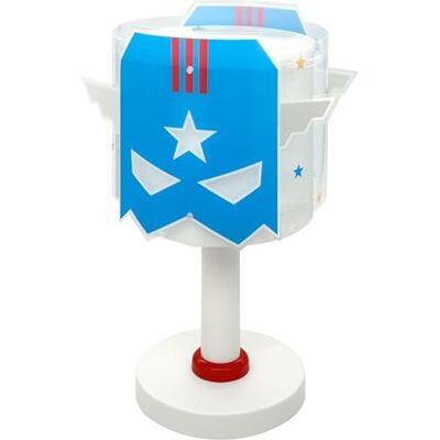Dalber Kinder Tischlampe Blue Hero Superheld 61811N G4 LED Dalber Kinder Tischlampe Blue Hero Superheld 61811N G4 LED