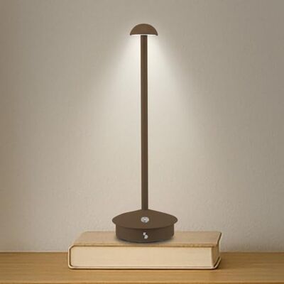 BEPER P207ILI155 Trådlös uppladdningsbar bordslampa, 3 färgtoner, justerbar intensitet, USB Type-C ingår, bärbar för skrivbord, nattduksbord eller bord BEPER P207ILI155 Trådlös uppladdningsbar bordslampa, 3 färgtoner, justerbar intensitet, USB Type-C ingår, bärbar för skrivbord, nattduksbord eller bord