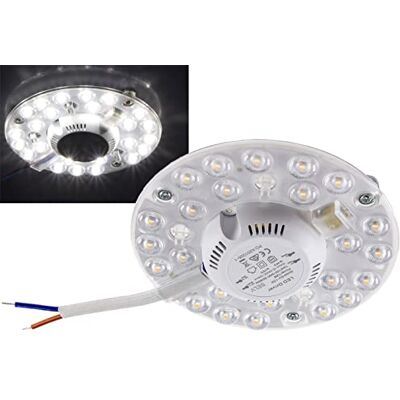 ChiliTec LED Ring Modul mit Magnethalter 12W Ø 12,5cm 1300 Lumen 230V Ringlampe I Umbau Set für Deckenleuchten I Anschlussfertig 4000k / Neutralweiß Ø 125mm, 12W, neutralweiss ChiliTec LED Ring Modul mit Magnethalter 12W Ø 12,5cm 1300 Lumen 230V Ringlampe I Umbau Set für Deckenleuchten I Anschlussfertig 4000k / Neutralweiß Ø 125mm, 12W, neutralweiss