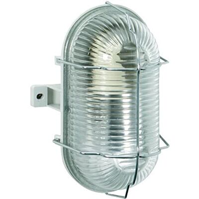 Brennenstuhl Ovalleuchte Color/Lampe für Außen und Innenbereich (spritzwassergeschützte Leuchte zur Decken- und Wandmontage, IP44) grau Brennenstuhl Ovalleuchte Color/Lampe für Außen und Innenbereich (spritzwassergeschützte Leuchte zur Decken- und Wandmontage, IP44) grau