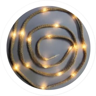 Brightium Batteriebetriebene LED-Lichterkette, 1,9 m, dekoratives Licht, flexibel, für drinnen und draußen, ideal für Partys und Ambiente. Brightium Batteriebetriebene LED-Lichterkette, 1,9 m, dekoratives Licht, flexibel, für drinnen und draußen, ideal für Partys und Ambiente.